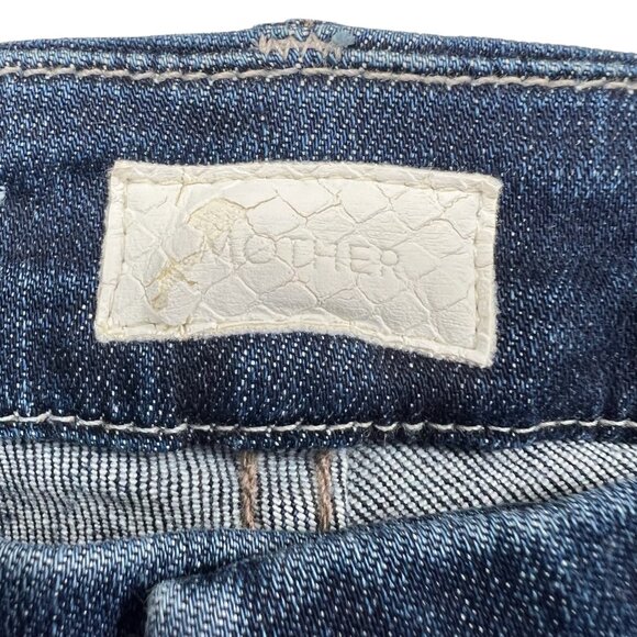 Mother The Looker in Slow Ride Skinny Jeans Size 26 - Picture 3 of 7